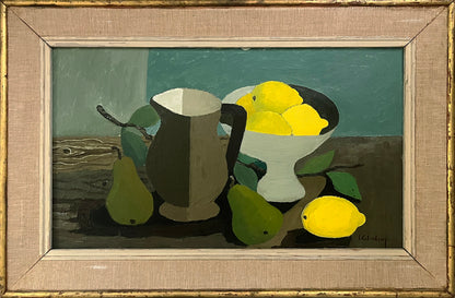 Lemons, Jug and Pears