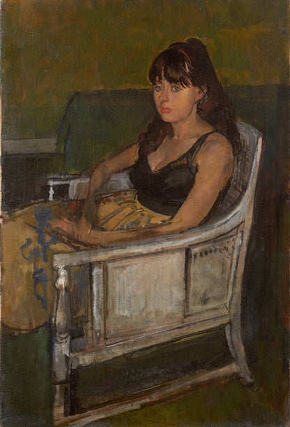 Portrait of Claire Seated