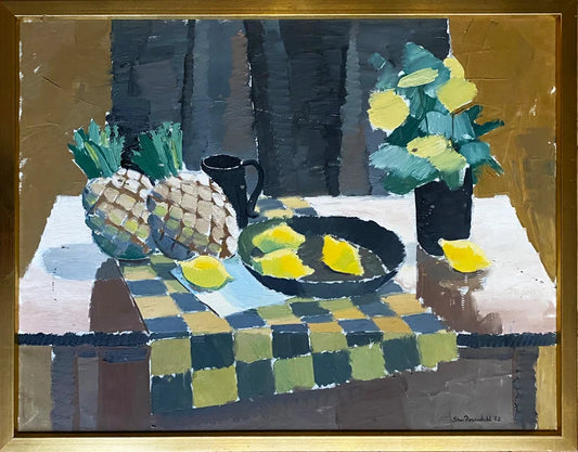 Still Life with Lemons and Pineapple