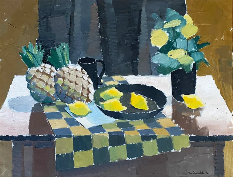 Still Life with Lemons and Pineapple