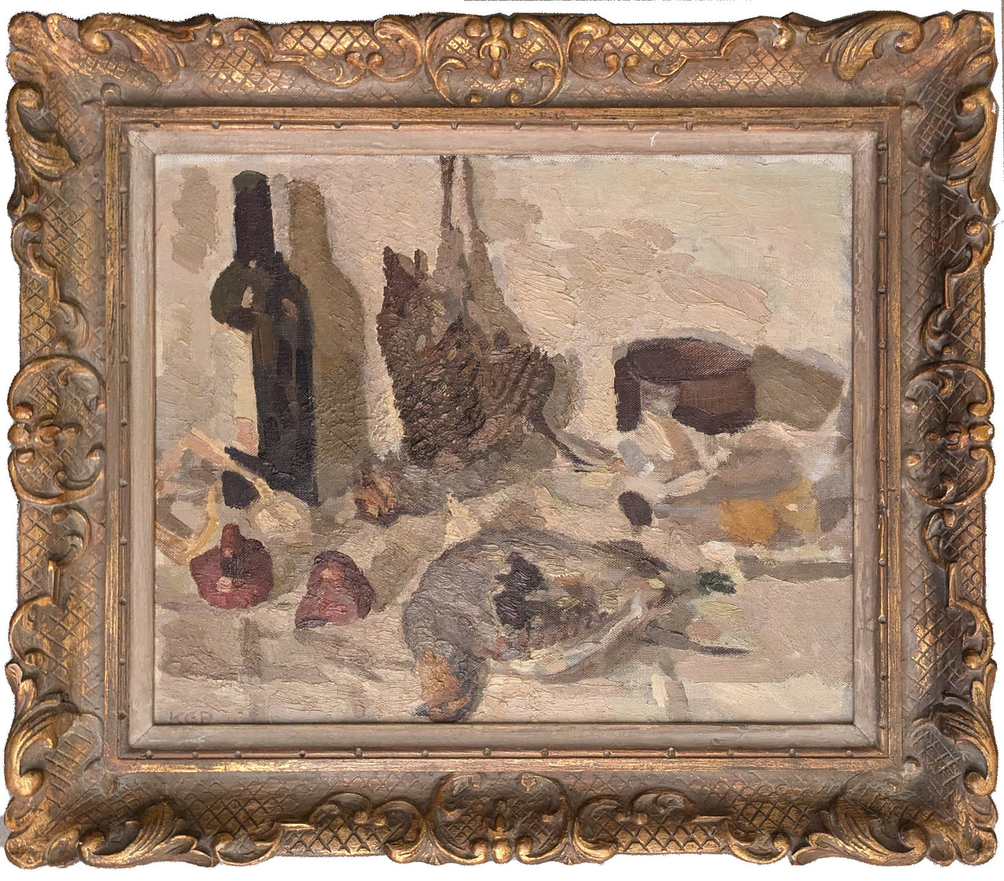 Studio Still Life with Bottle