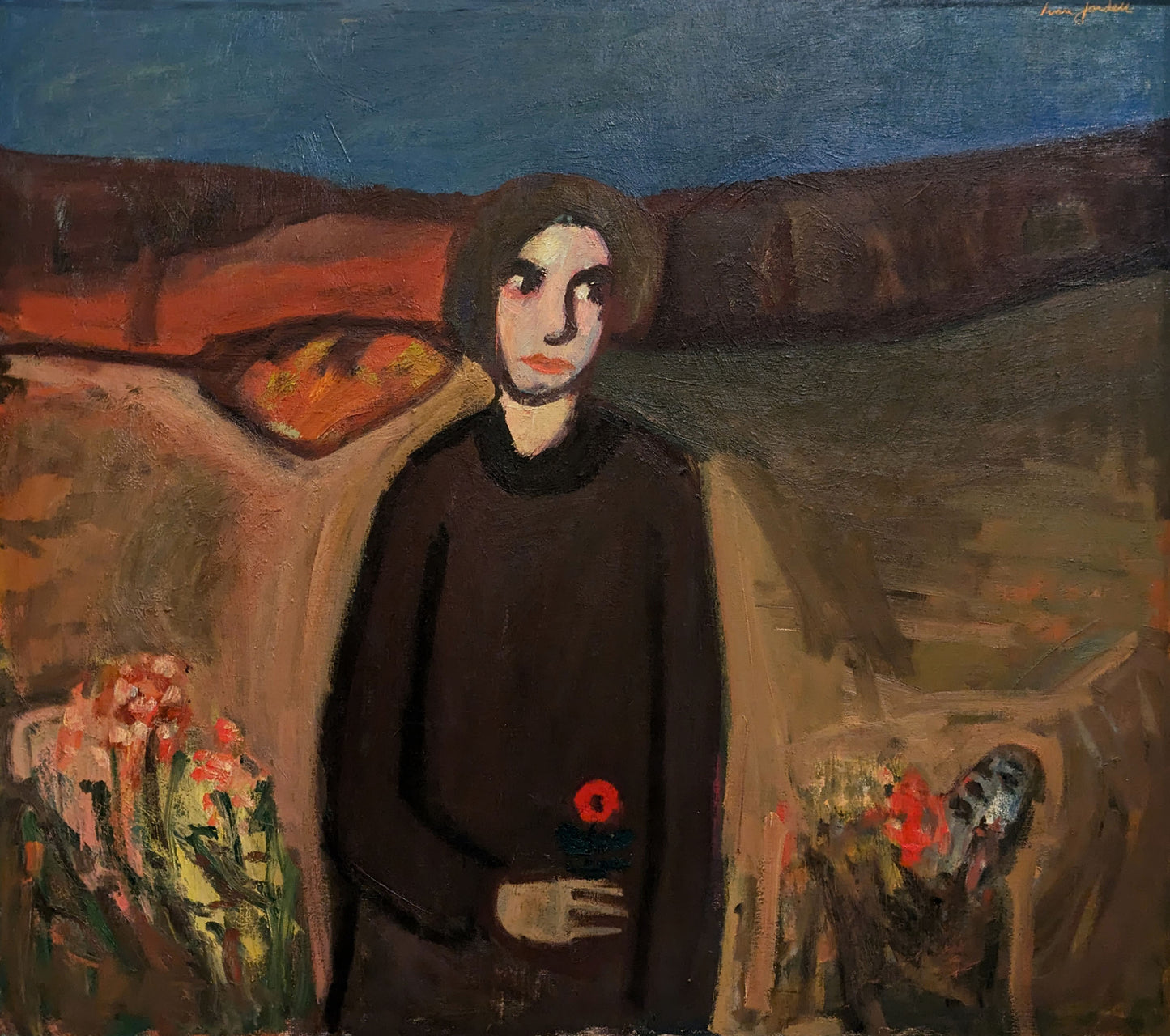 Girl with a Flower