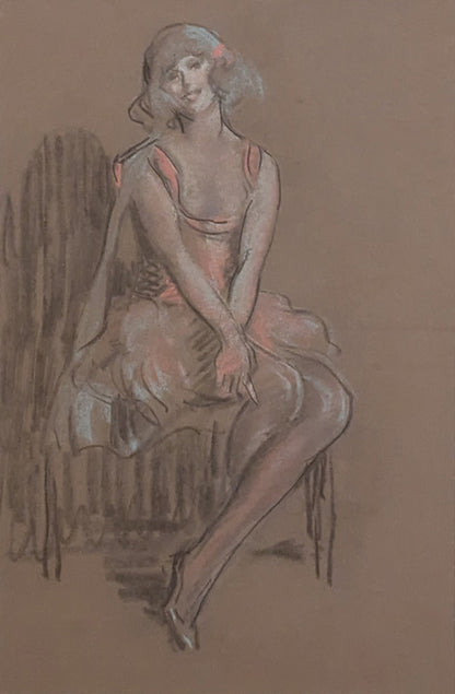 Seated Flapper