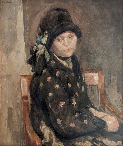 Girl in a Cloche Hat